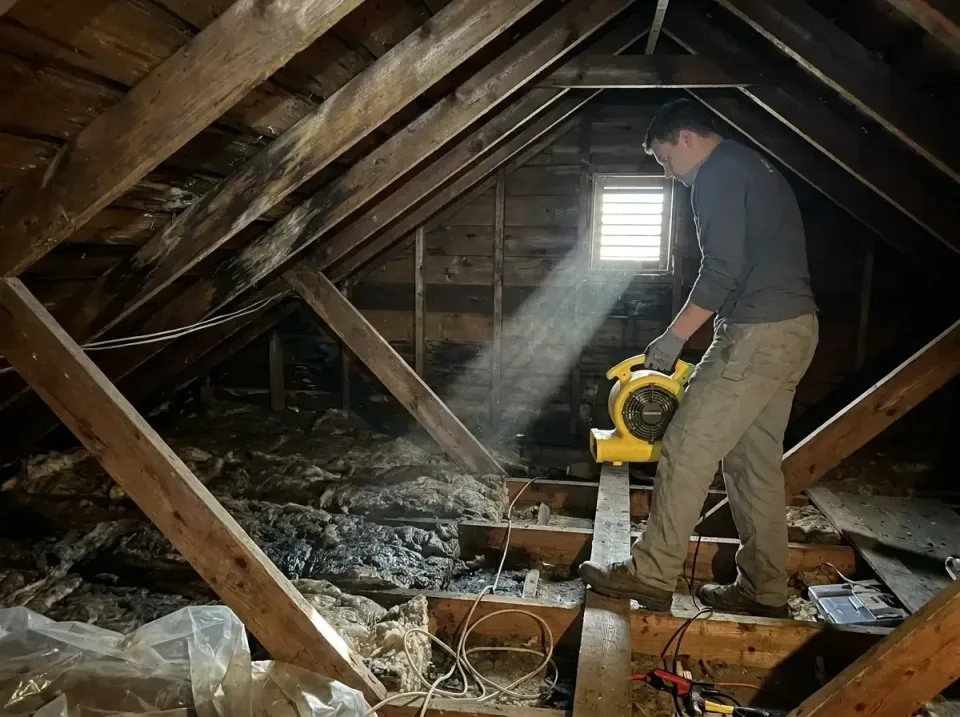 attic-water-damage-drying-proc-007 — frequently asked questions, Emergency Water Extraction & 24/7 Flood Response in Fort Sa…